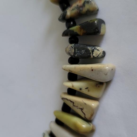 Artisan Jasper Stone Necklace - Picture 2 of 5